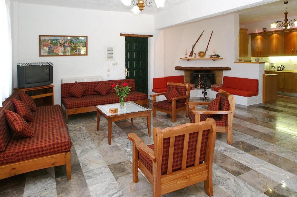Stratos Villas Kaloniktis Oda fotoğraf